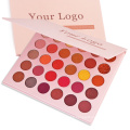 Customize logo hot selling waterproof long lasting 30 colors matte eye shadow palette for eyes make up